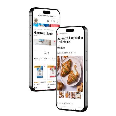 King Arthur Mobile Site